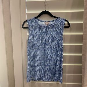 Rebecca Taylor linen sleeveless top